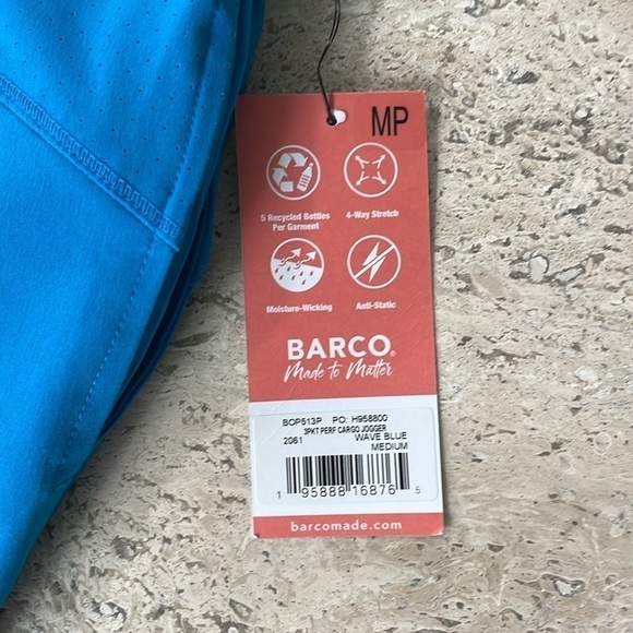 Boost 3-Pocket Mid-Rise Jogger Scrub Pant M NWT - Picture 5 of 8